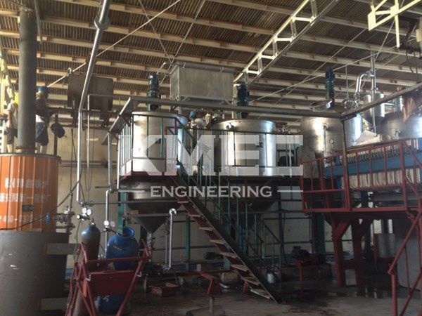 5TPD fish oil refinery production line