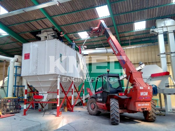 Wood Pellet Manufacturing Line install