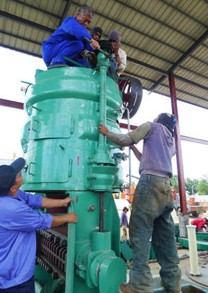 coconut oil extraction machinery