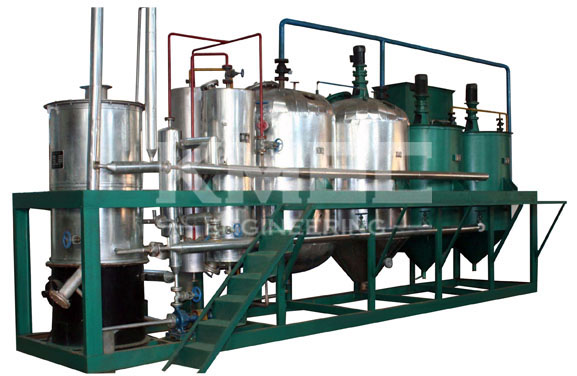 corn germ oil refining