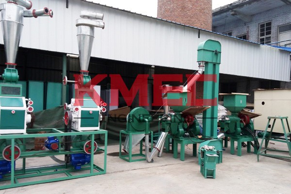 corn flour mill machine