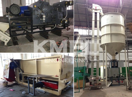 Main equipments of wood pellet plant