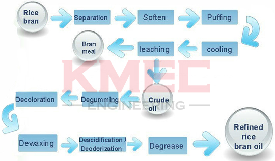 rice bran oil refining process