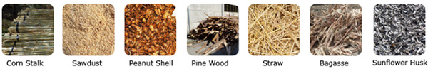 wood pellet plant materials