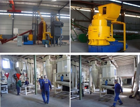 workshop of bagasse pellet plant